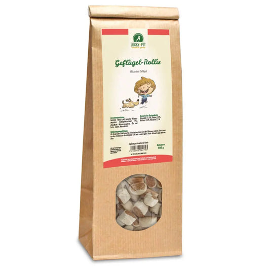 Cols roulés de volaille Lucky-Pet 500g Lucky-Pet Handels- und Produktions GmbH