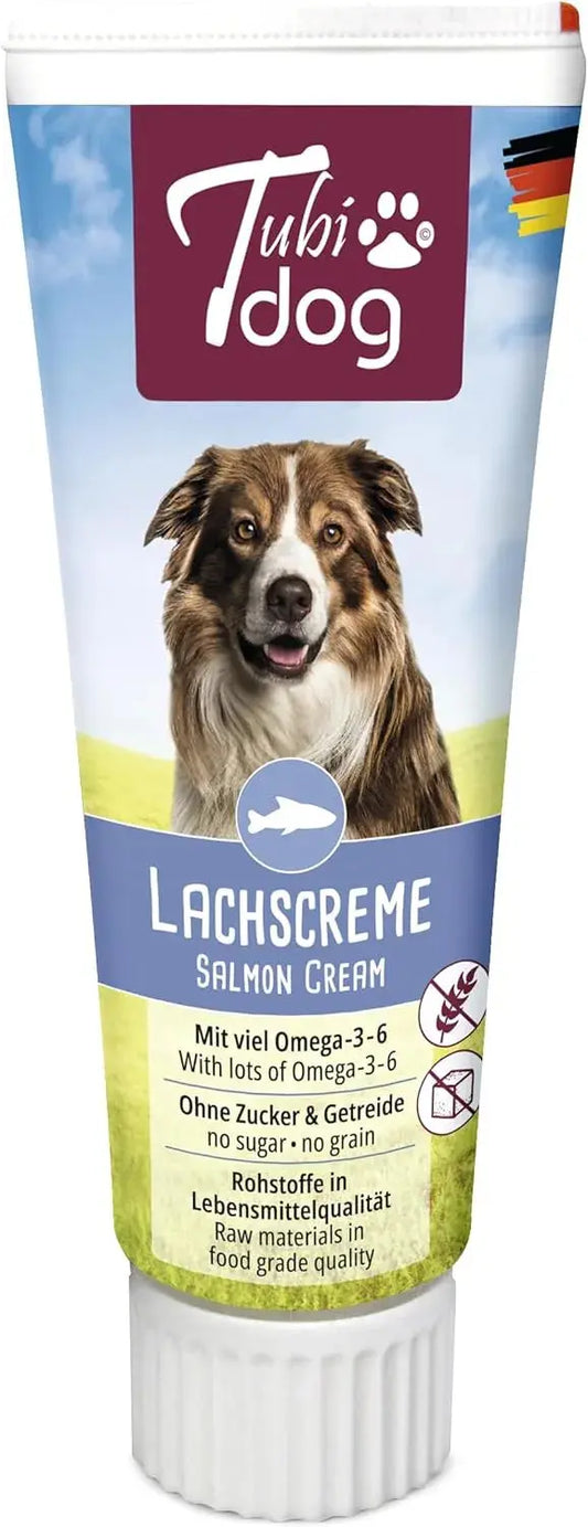 Crème de saumon en tube pour chien (75g) - TUBIDOG Cyno-Pro