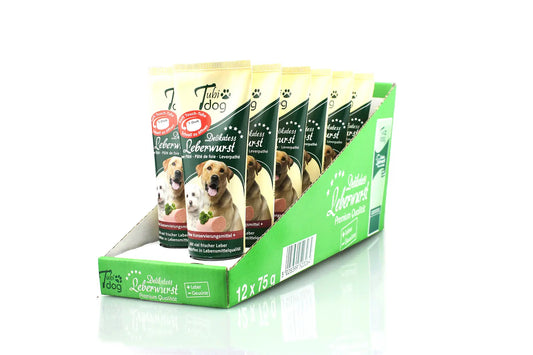 Pâté de foie en tube pour chien (75g) - TUBIDOG Cyno-Pro